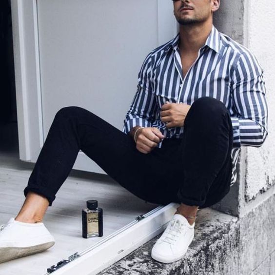 Calça para homem best sale alto e magro